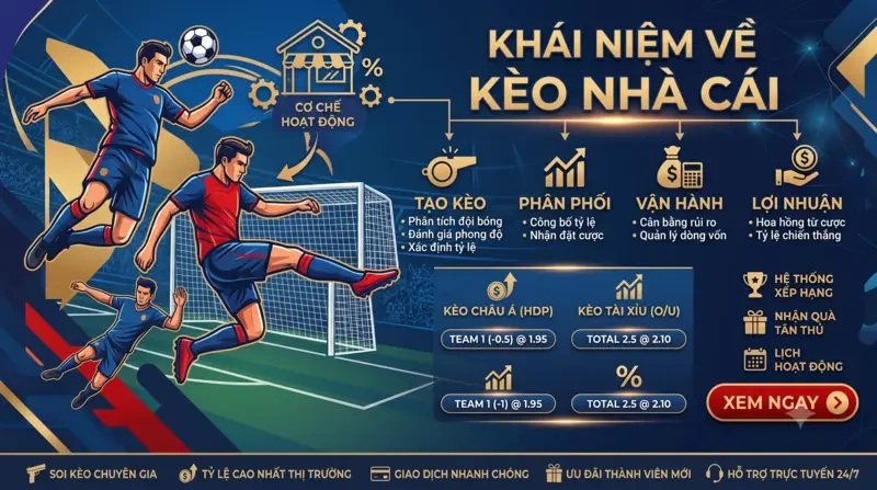 Khái niệm về kèo nhà cái cần biết