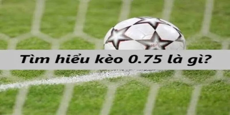 Tìm hiểu kèo chấp 0,75 dành cho người mới chơi cá cược